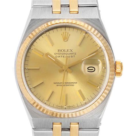 Rolex oyster quartz watch value